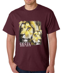 Cecil The Lion Tribute Shirt Mens T-shirt