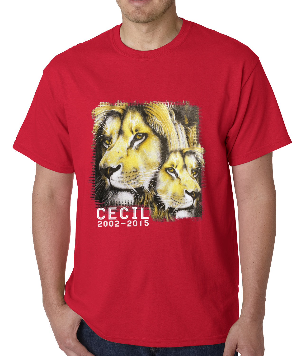 Cecil The Lion Tribute Shirt Mens T-shirt