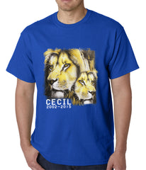 Cecil The Lion Tribute Shirt Mens T-shirt