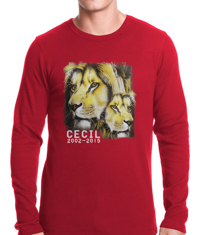 Cecil The Lion Tribute Shirt Thermal Shirt
