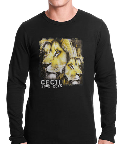 Cecil The Lion Tribute Shirt Thermal Shirt