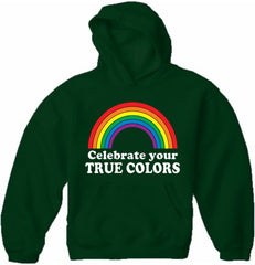 Celebrate Your True Colors Adult Hoodie