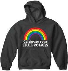 Celebrate Your True Colors Adult Hoodie