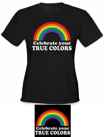 Celebrate Your True Colors Girl's T-Shirt