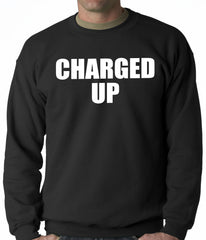 Charged Up Hip Hop Meek Diss Adult Crewneck