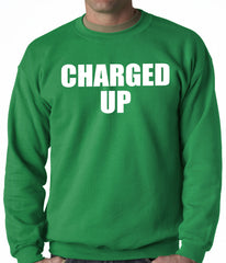 Charged Up Hip Hop Meek Diss Adult Crewneck