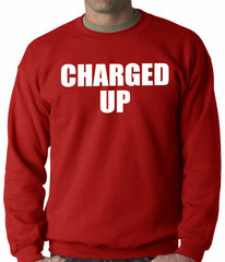 Charged Up Hip Hop Meek Diss Adult Crewneck