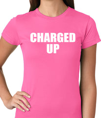 Charged Up Hip Hop Meek Diss Ladies T-shirt