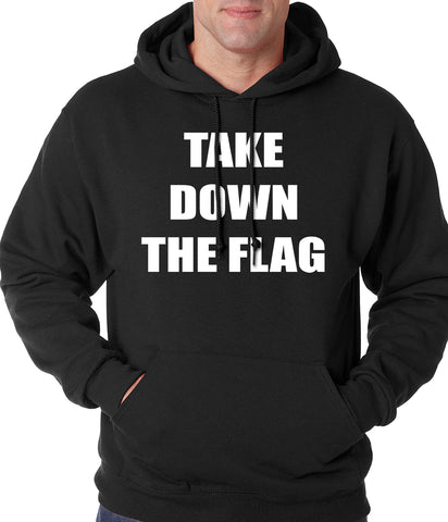 Charleston South Carolina Take Down The Flag Protest  Adult Hoodie