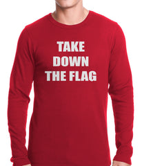 Charleston South Carolina Take Down The Flag Protest Thermal Shirt