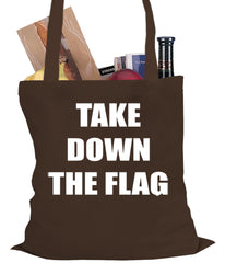 Charleston South Carolina Take Down The Flag Protest Tote Bag