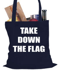 Charleston South Carolina Take Down The Flag Protest Tote Bag