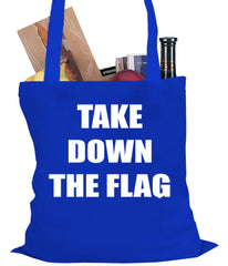 Charleston South Carolina Take Down The Flag Protest Tote Bag