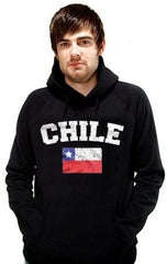 Chile Vintage Flag International Hoodie