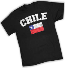 Chile Vintage Flag International Mens T-Shirt