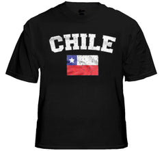 Chile Vintage Flag International Mens T-Shirt