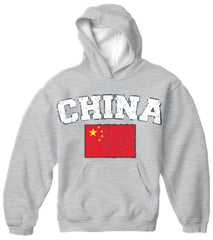 China Vintage Flag International Hoodie