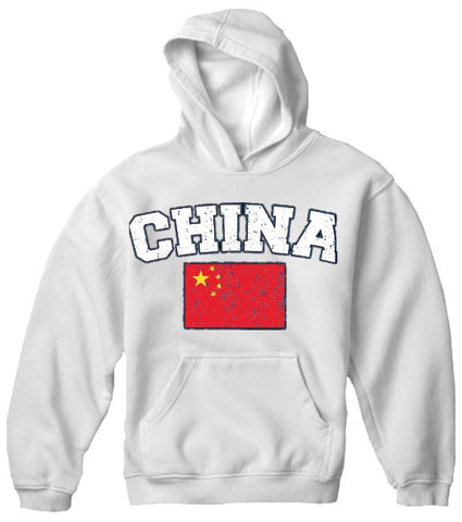 China Vintage Flag International Hoodie
