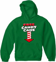 Christmas Hoodies - Free Candy Cane Men's Hoodie