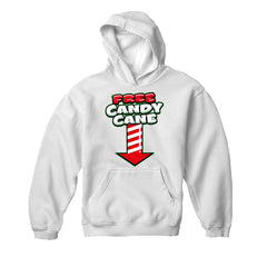 Christmas Hoodies - Free Candy Cane Men's Hoodie