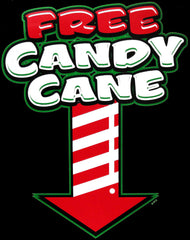 Christmas Hoodies - Free Candy Cane Men's Hoodie