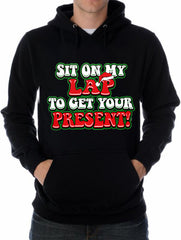Christmas Hoodies - Sit On My Lap Men's Hoodie