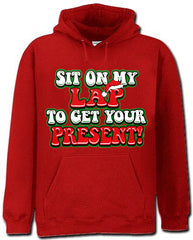 Christmas Hoodies - Sit On My Lap Men's Hoodie