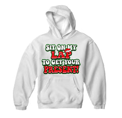 Christmas Hoodies - Sit On My Lap Men's Hoodie