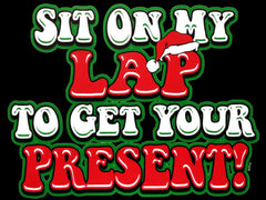 Christmas Tee's - Sit On My Lap Men's T-Shirt