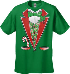 Christmas Tuxedo Men's T-Shirt