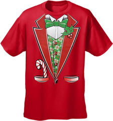 Christmas Tuxedo Men's T-Shirt