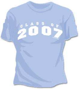 Class Of 2007 Girls T-Shirt 
