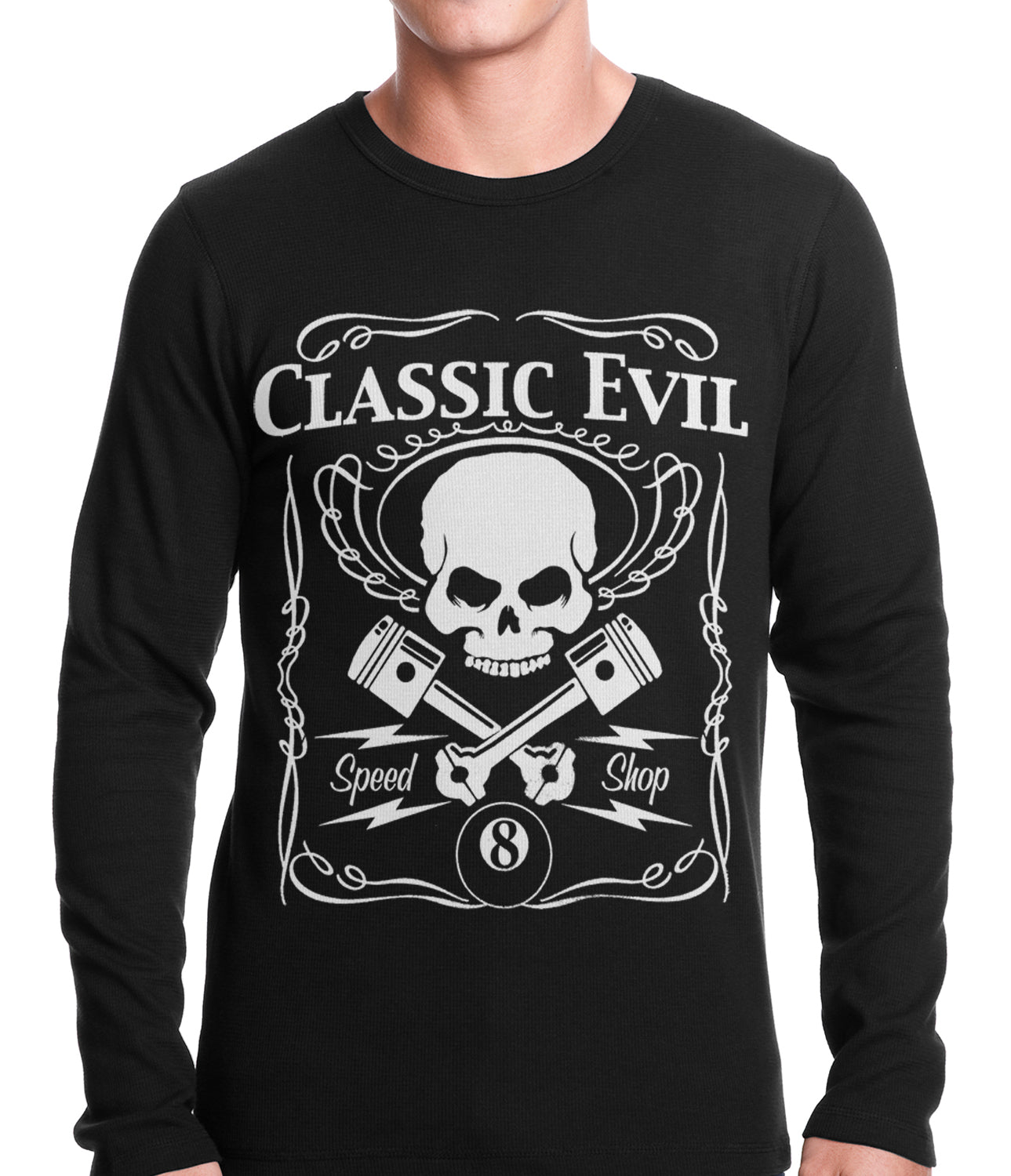 Classic Evil Biker Thermal Shirt