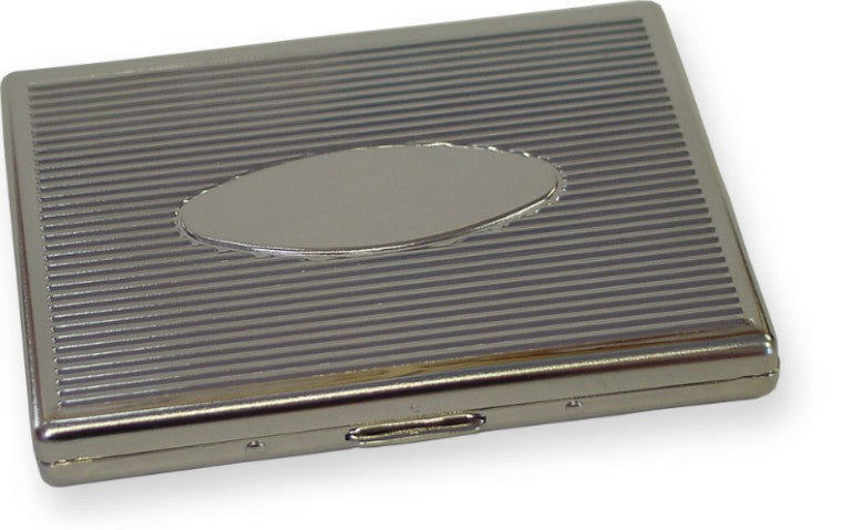 Classic Silver Cigarette Case (For Regular Size & 100's)