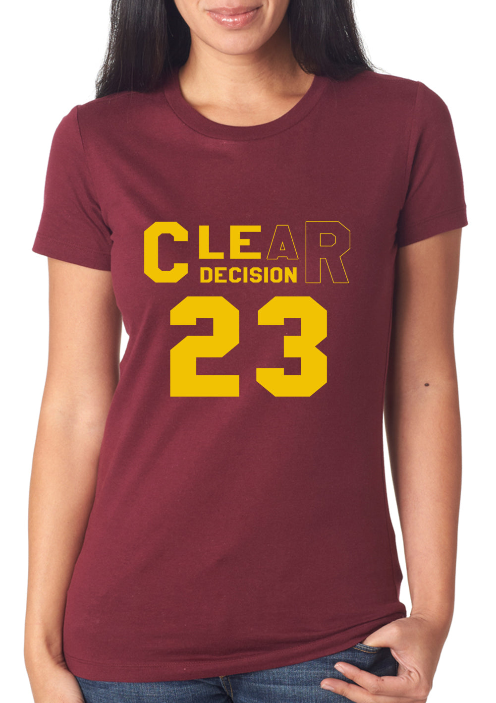 CLEar Decision #23 Lebron Cleveland  Girl's T-Shirt