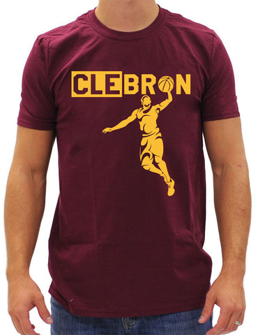 CLEBRON Cleveland Lebron  Mens T-Shirt 