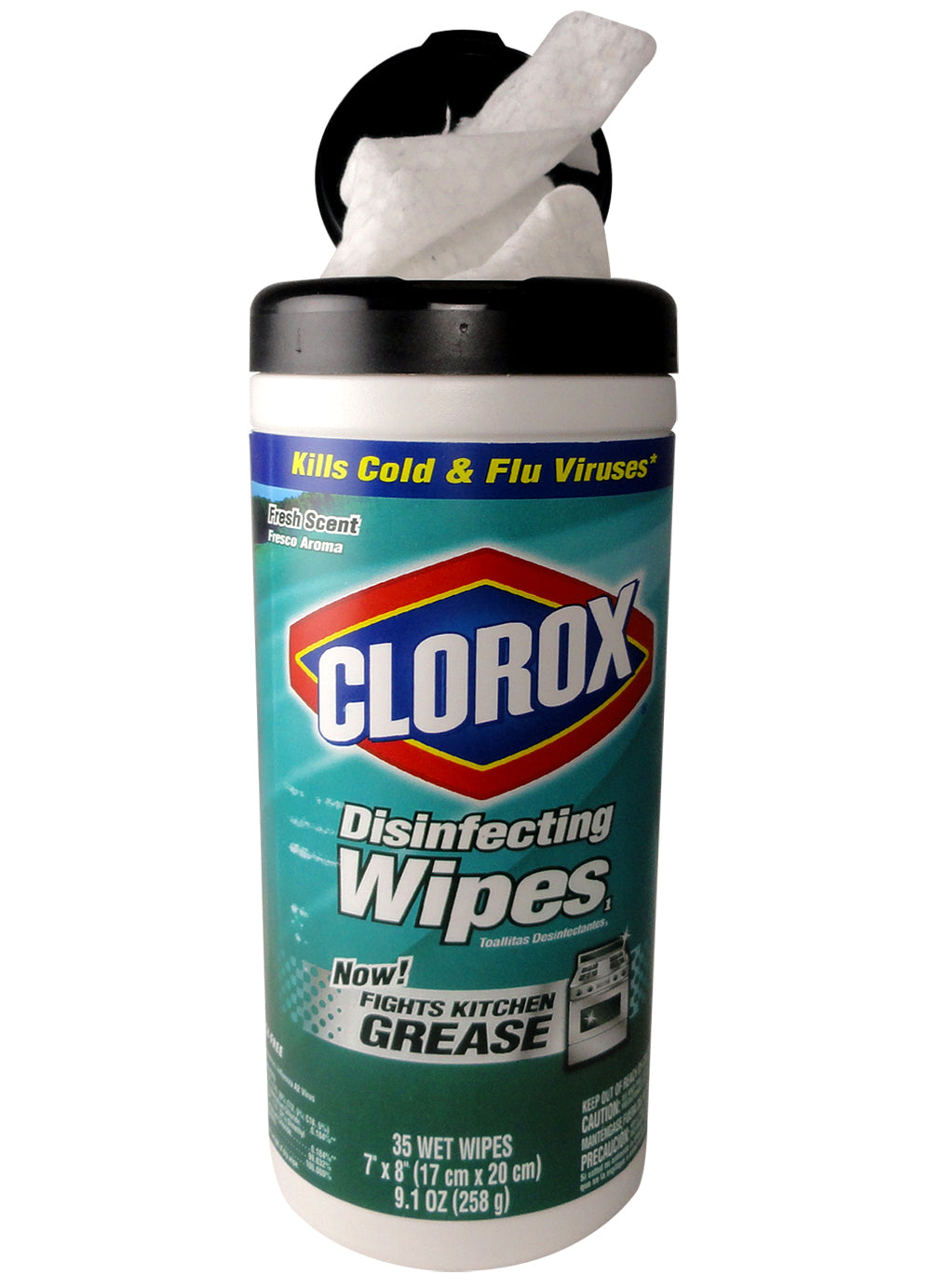 Clorox Disinfecting Wipe Diversion Safe (Wipes Included)