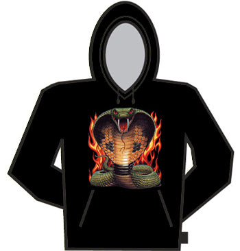 Cobra Flames Hoodie