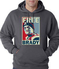 Color Free Brady Deflategate Football Adult Hoodie