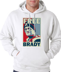 Color Free Brady Deflategate Football Adult Hoodie