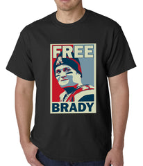 Color Free Brady Deflategate Football Mens T-shirt