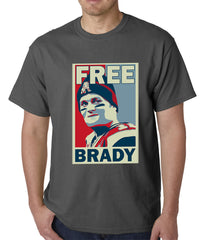 Color Free Brady Deflategate Football Mens T-shirt