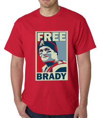 Color Free Brady Deflategate Football Mens T-shirt