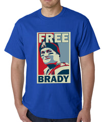 Color Free Brady Deflategate Football Mens T-shirt