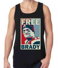 Color Free Brady Deflategate Football Tank Top