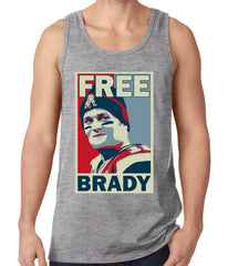 Color Free Brady Deflategate Football Tank Top