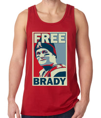 Color Free Brady Deflategate Football Tank Top