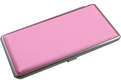 Contemporary Leather Cigarette Case Pink