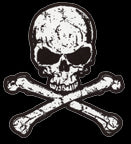 Corner Skull And Crossbones T-Shirt