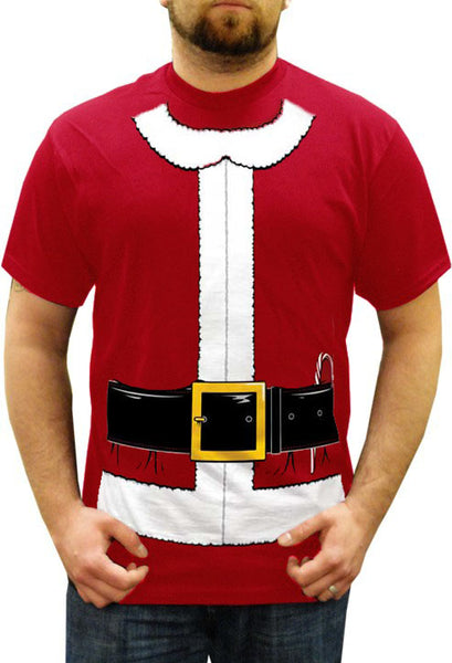 Costume Shirts - Santa Clause Tuxedo Costume Men's T-Shirt –